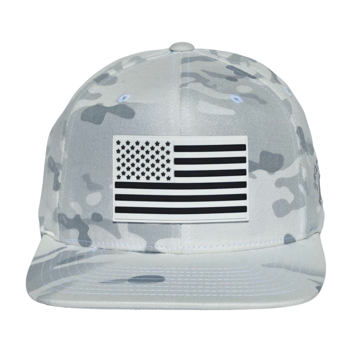 Alpine Camo US Flag Snapback