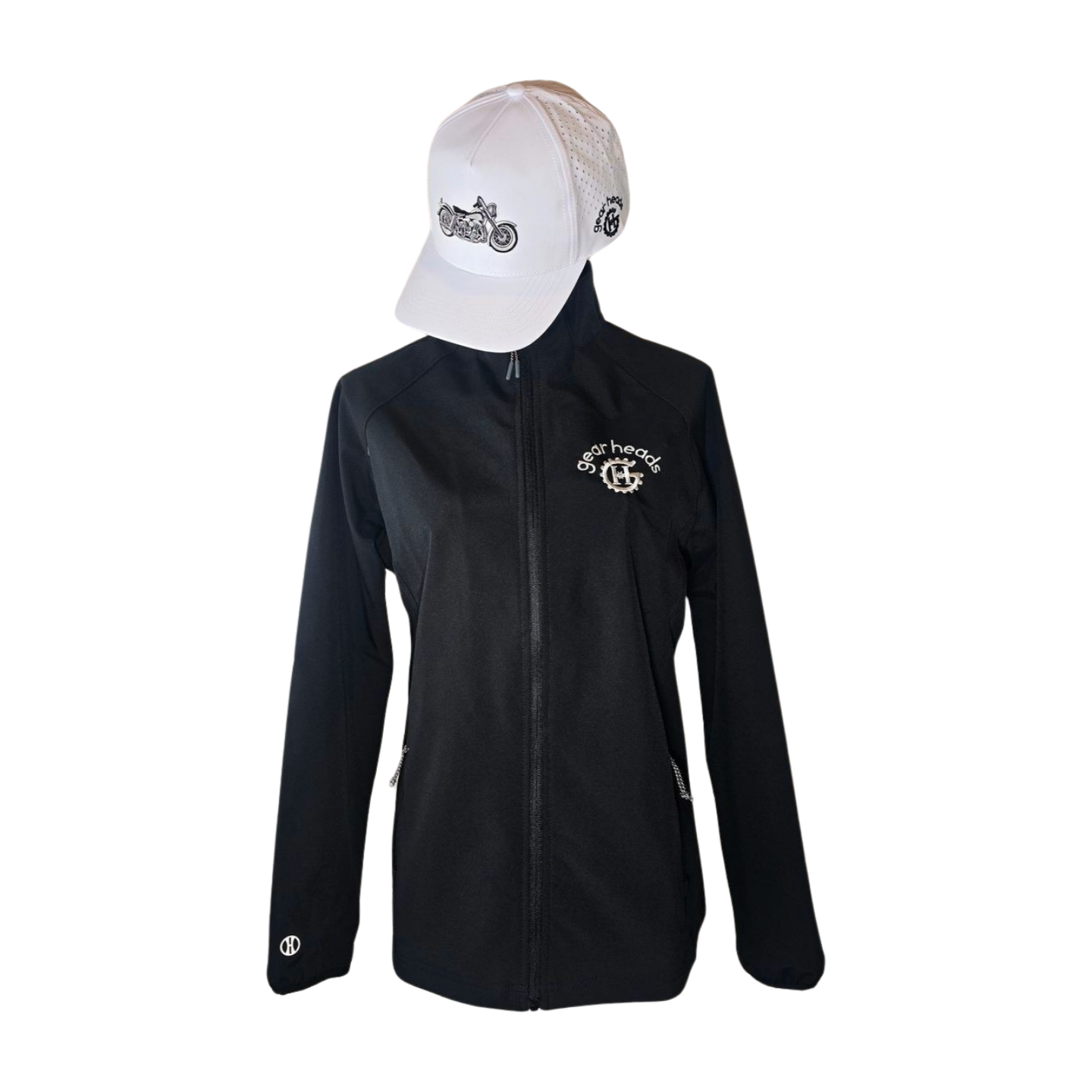 Women's Black Gear Heads Softshell Jacket