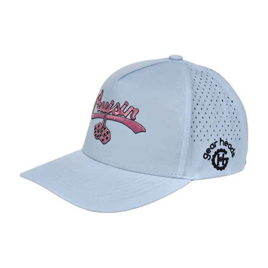 White/Pink "Cruisin" Hat