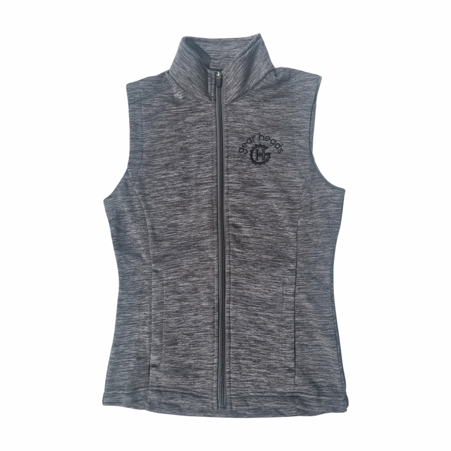 Women's Grey Gear Heads Zippered Vest
