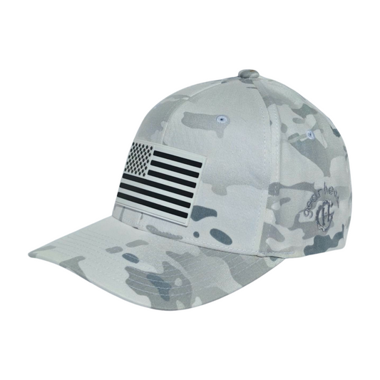 Alpine Camo US Flag FlexFit