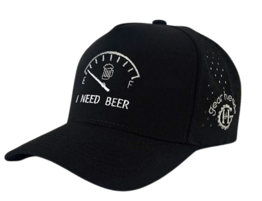 Black Beer Gauge Snapback